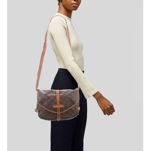 Louis Vuitton monogram saumur 30